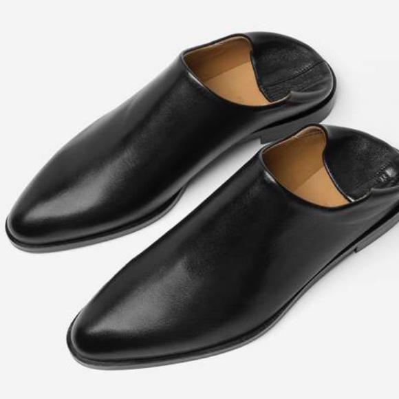 Everlane Shoes - Everlane Black Leather Modern Babo